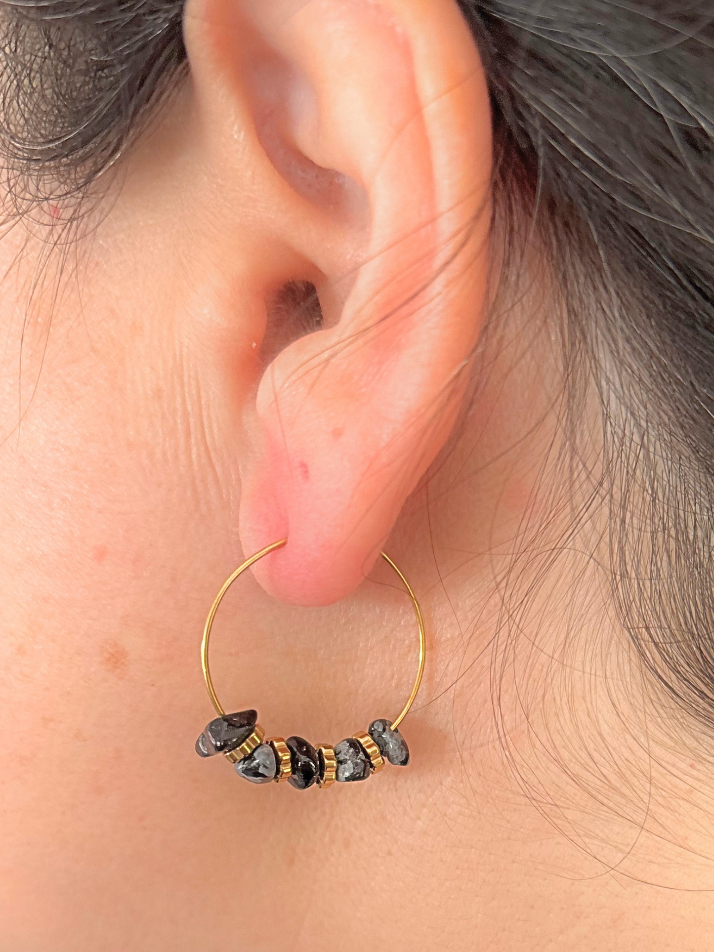 Boucles d'oreilles Lisa Doré