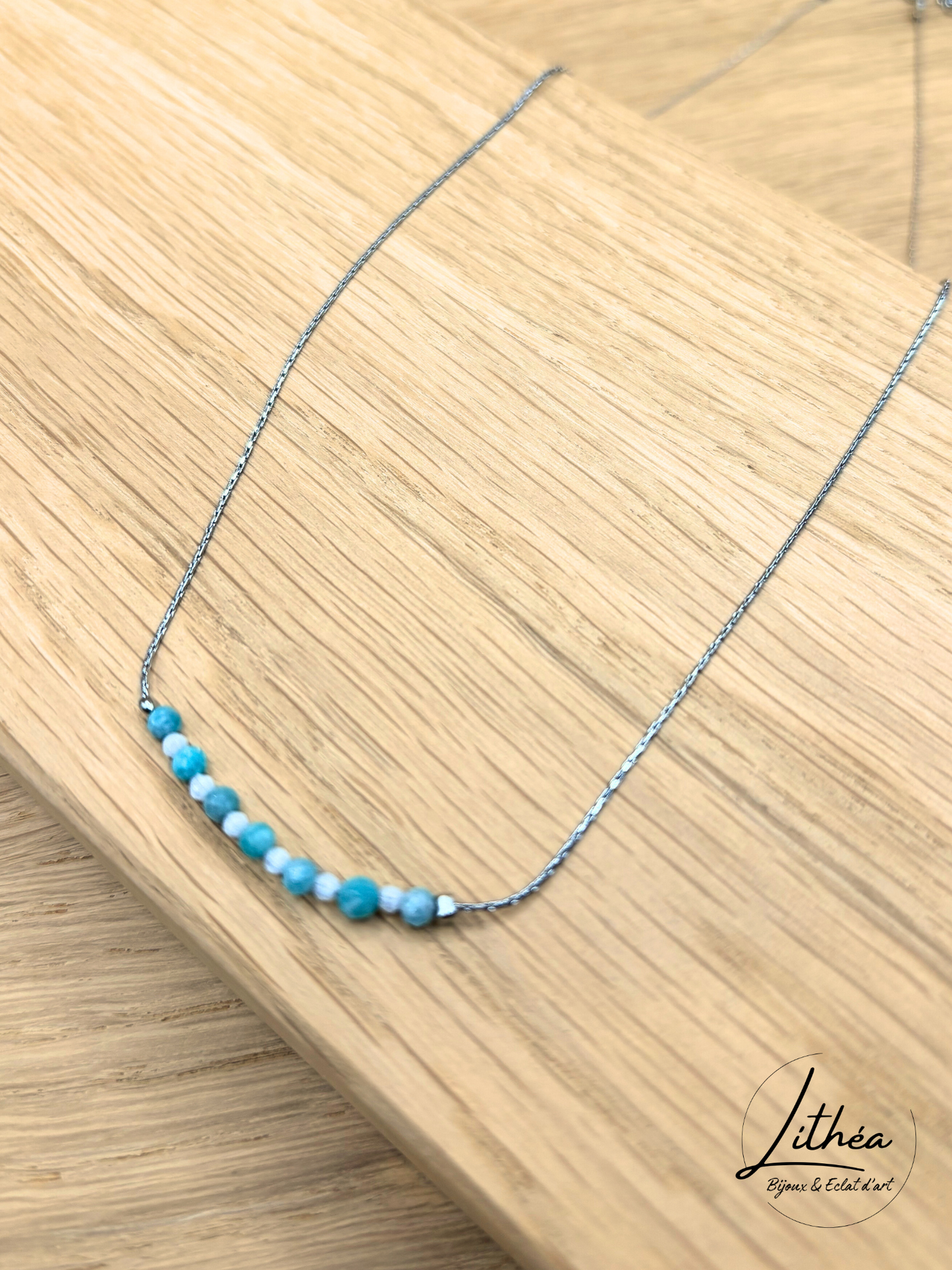 Collier Elisa Argenté