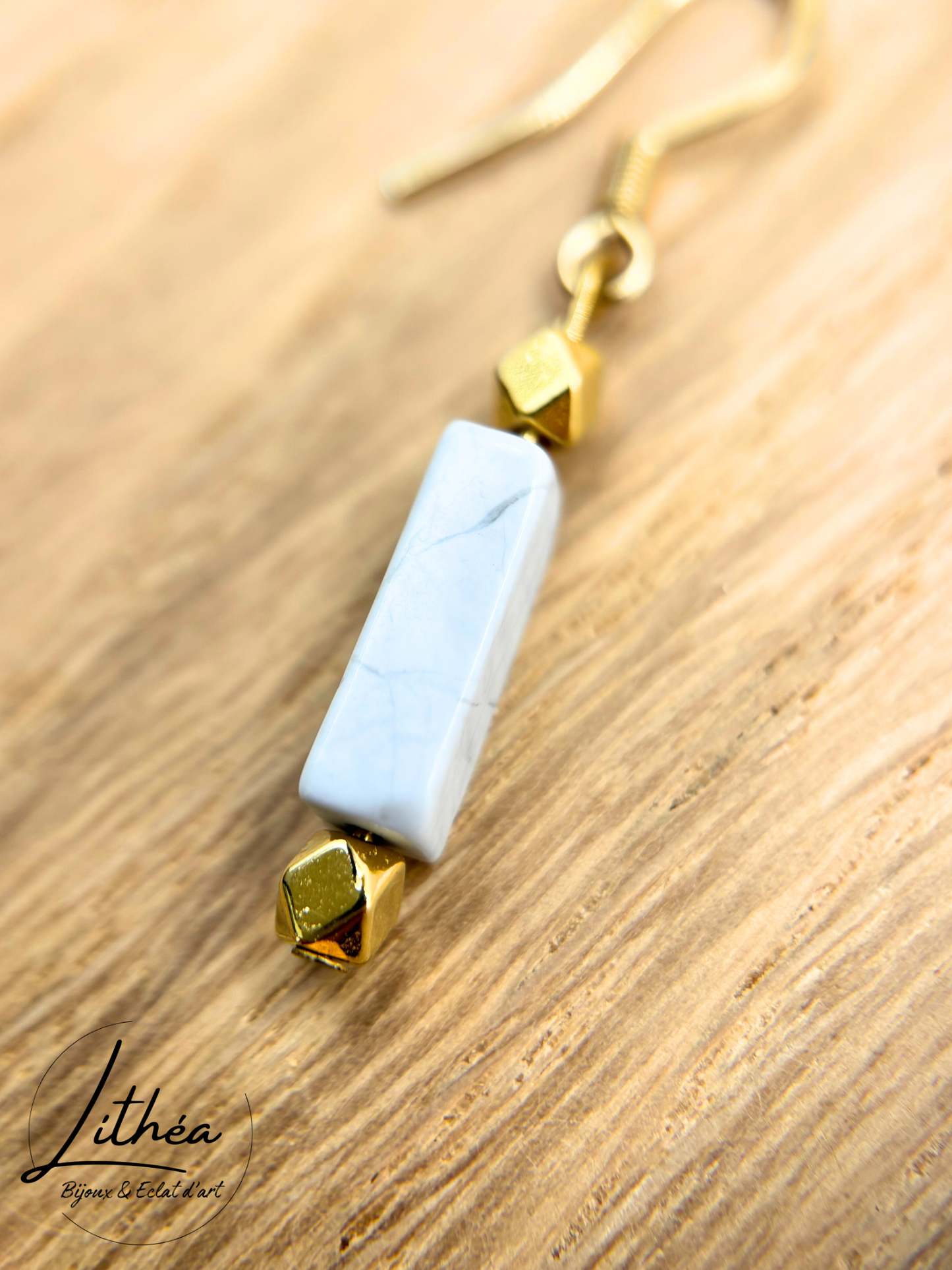 Boucles d'oreilles Héléna Doré