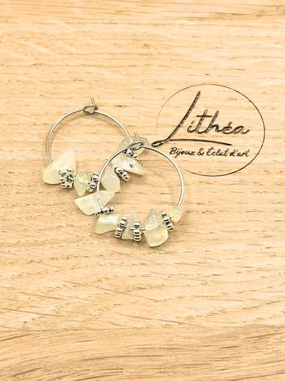 Boucles d'oreilles Lisa Argenté