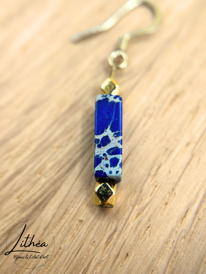 Boucles d'oreilles Héléna Doré