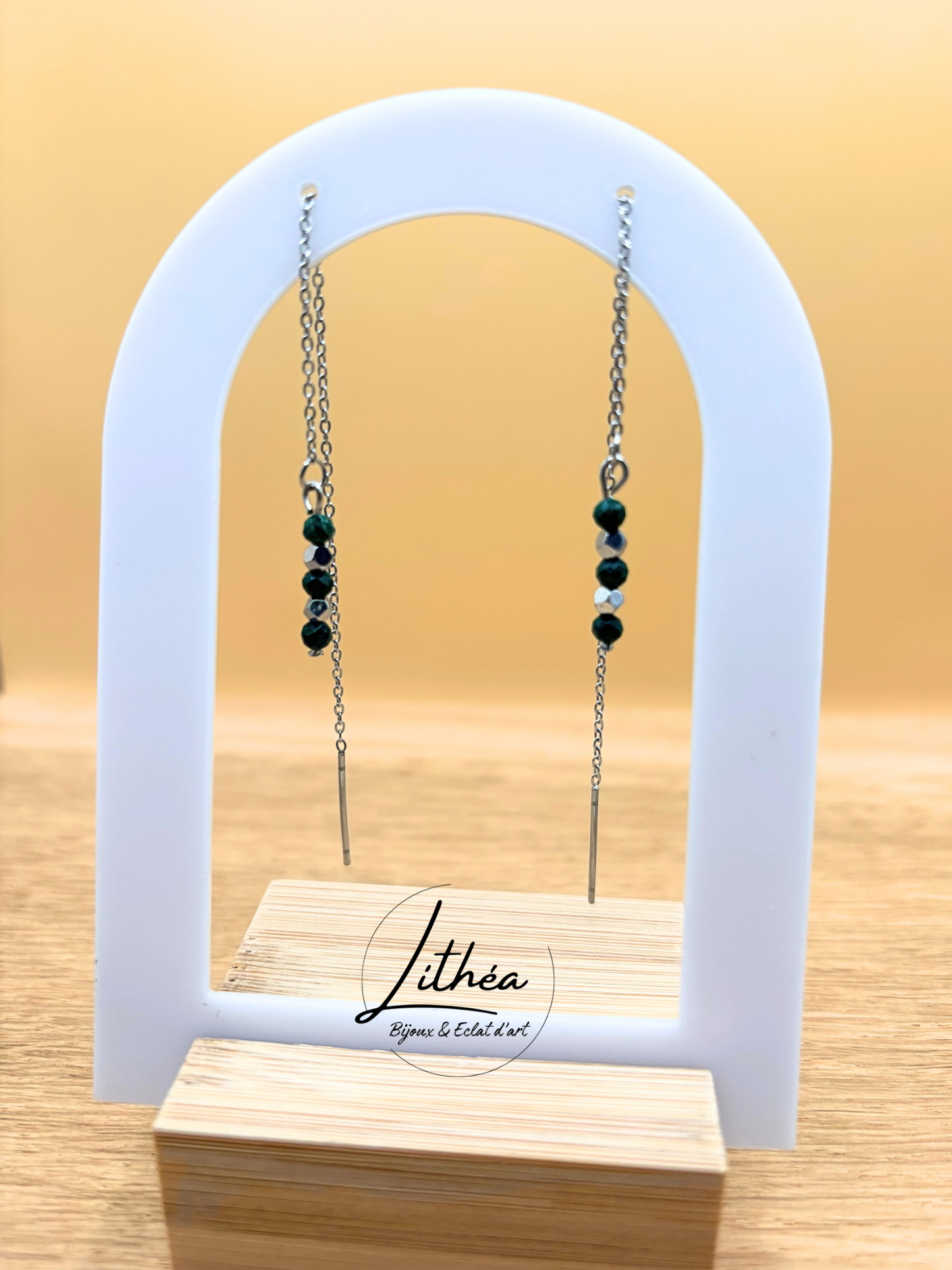 Boucles d'oreilles Elisa Argenté