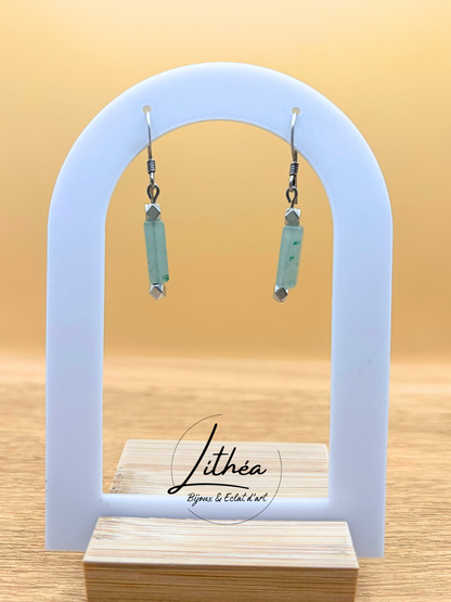 Boucles d'oreilles Héléna Argenté