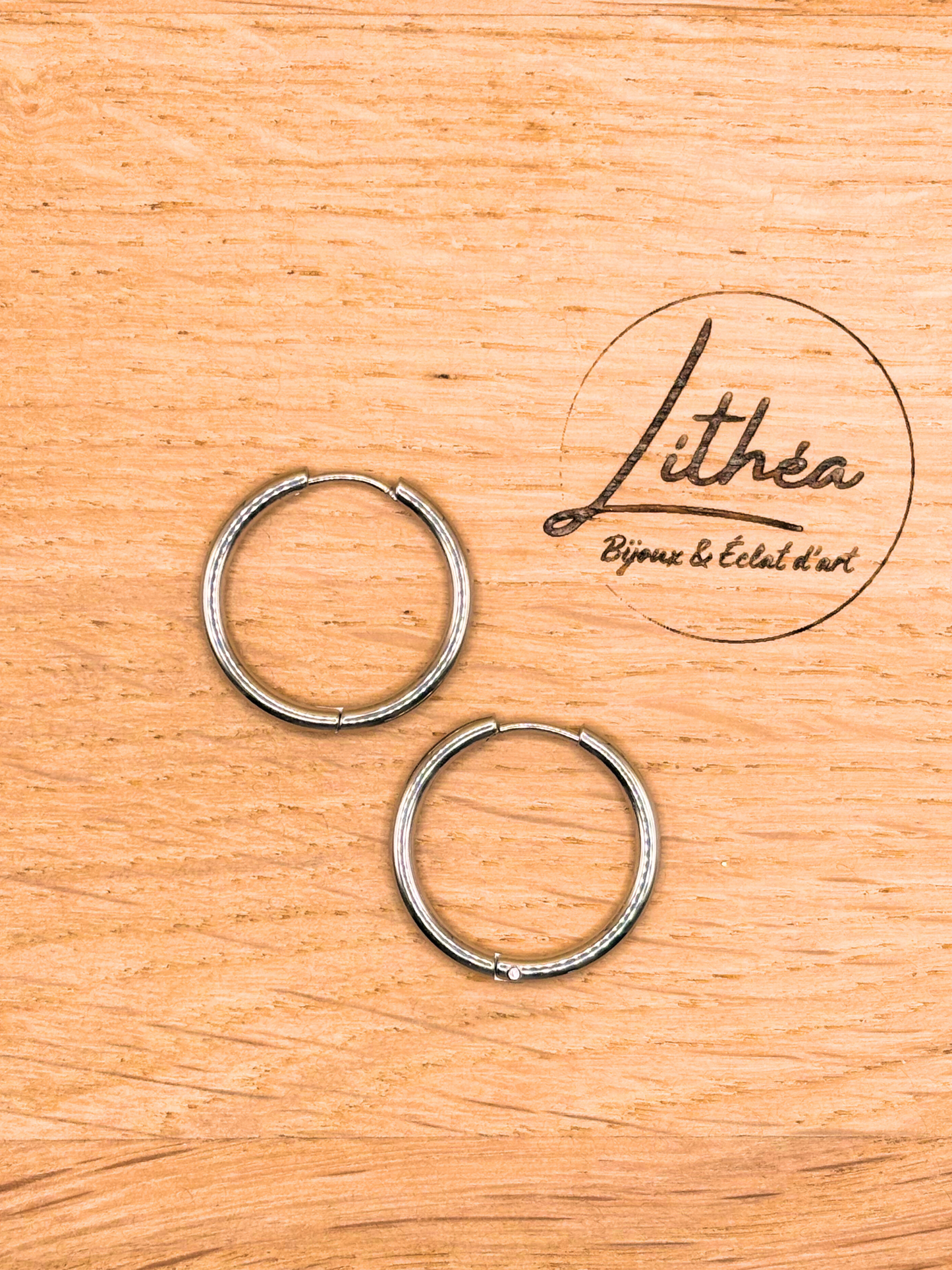 Bar à créoles - Argenté