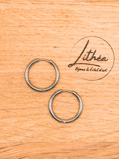 Bar à créoles - Argenté