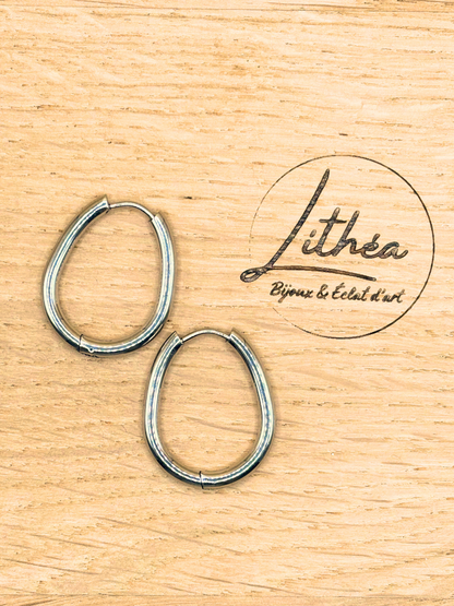 Bar à créoles - Argenté