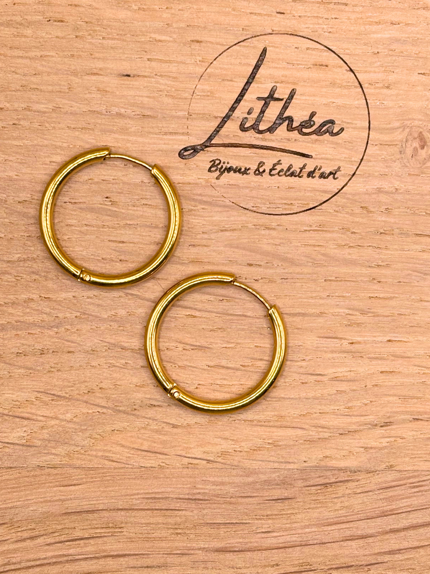 Bar à créoles - Doré