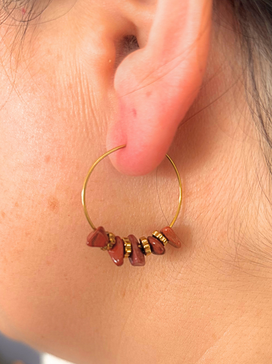 Boucles d'oreilles Lisa Doré