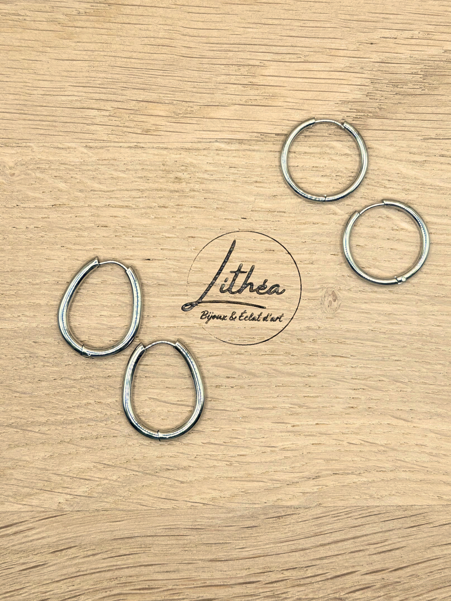 Bar à créoles - Argenté