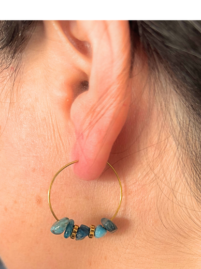 Boucles d'oreilles Lisa Doré