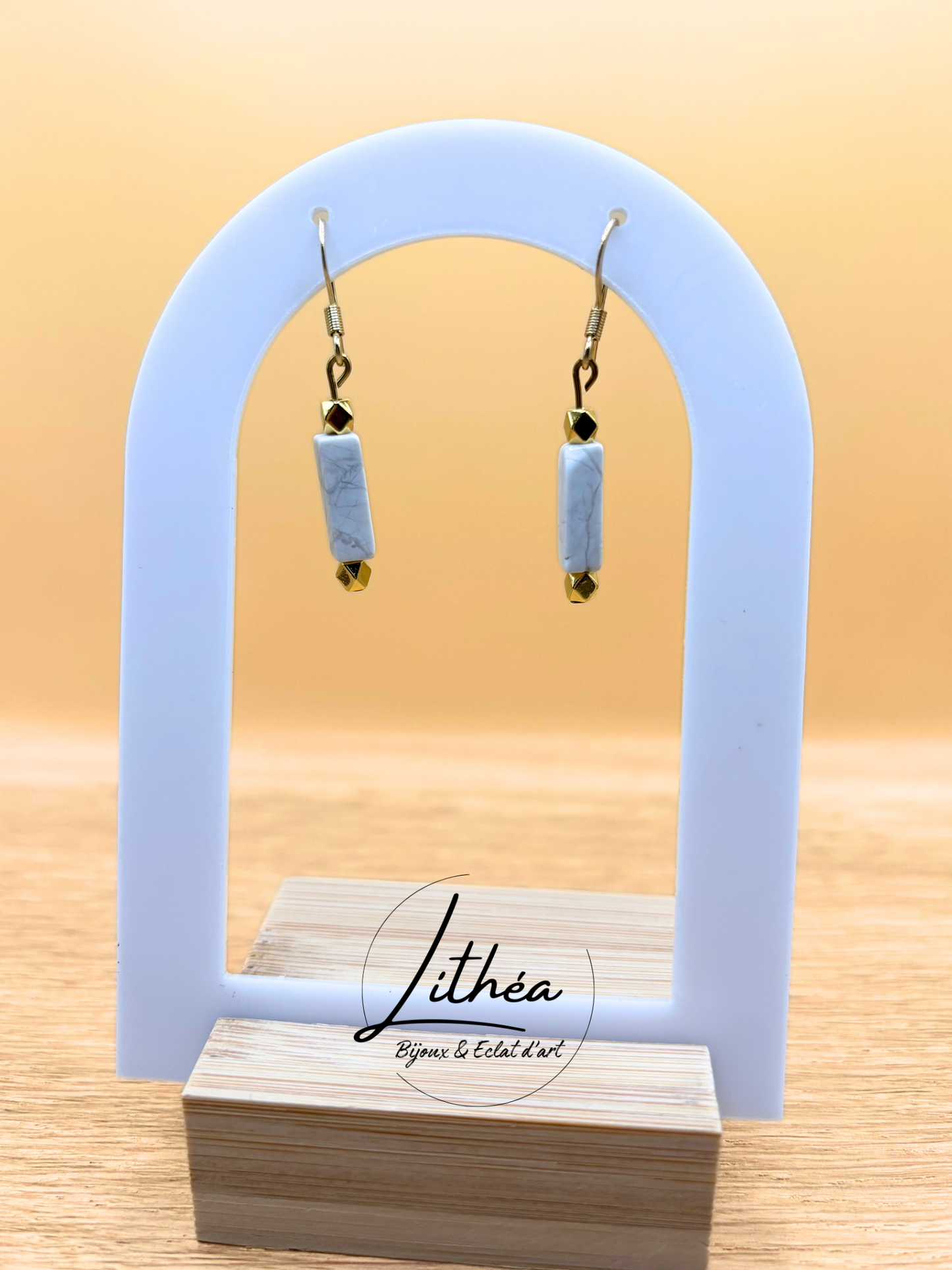 Boucles d'oreilles Héléna Doré
