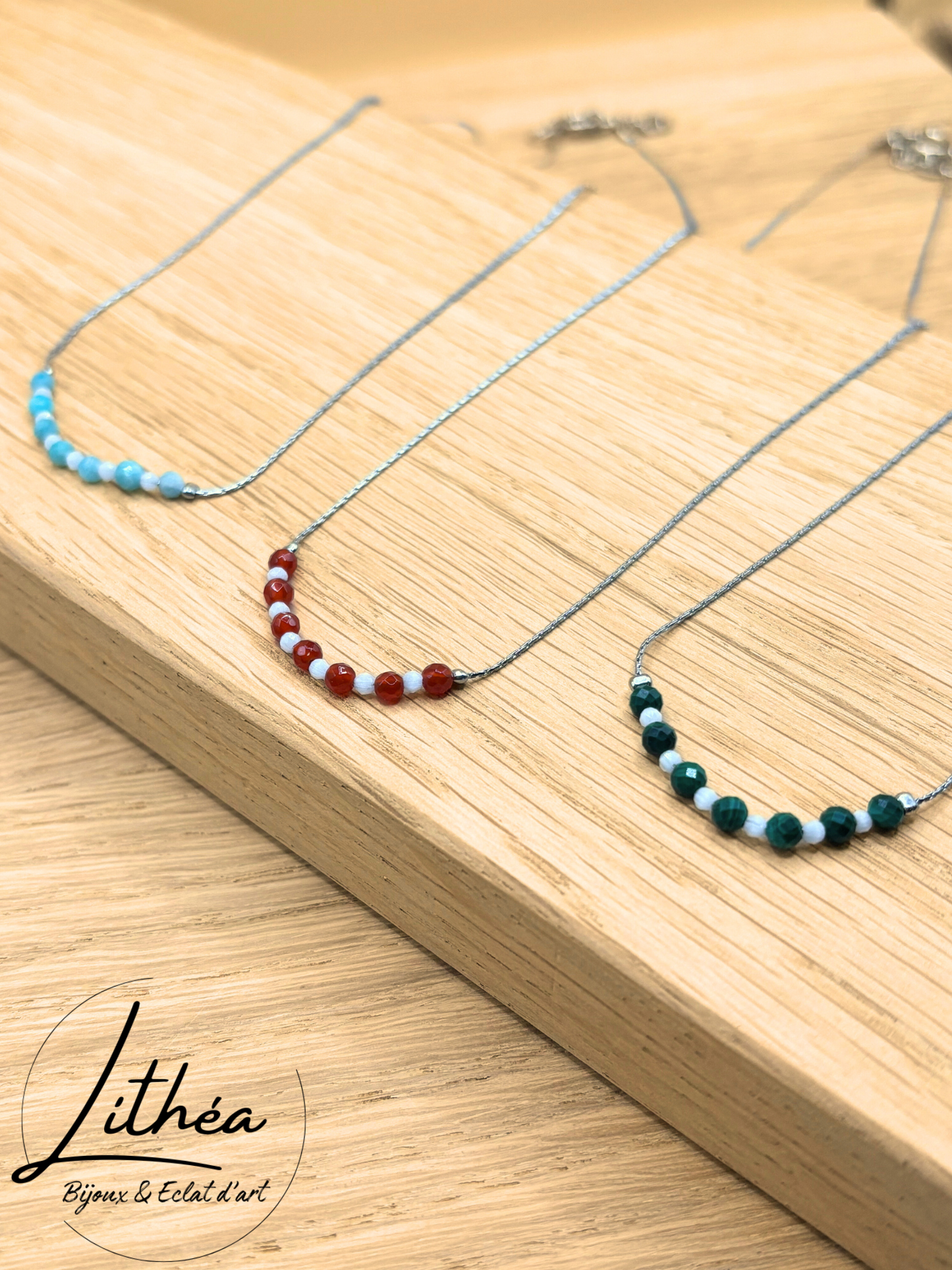 Collier Elisa Argenté