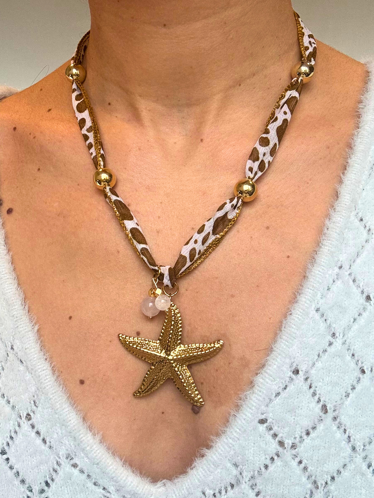 Collier Aphrodite Tacheté