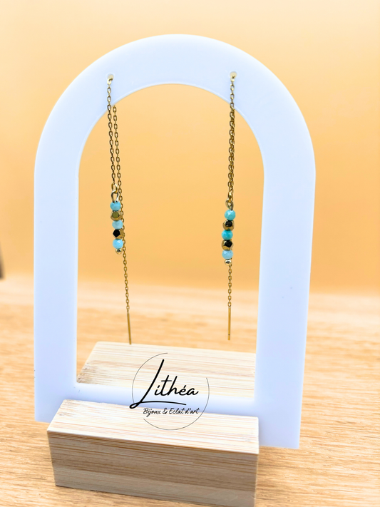 Boucles d'oreilles Elisa Doré