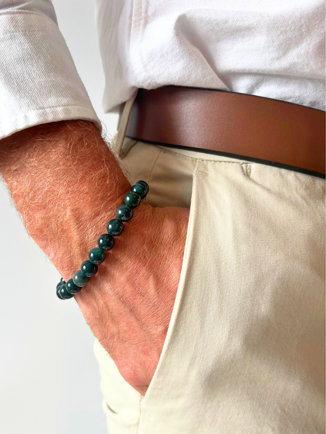 Bracelet SOHAN Agate Mousse