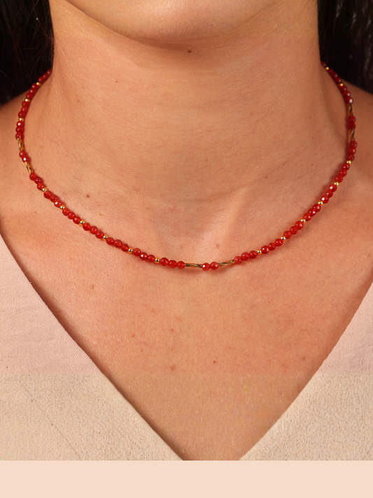 Collier Agatha Doré