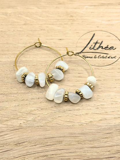 Boucles d'oreilles Lisa Doré