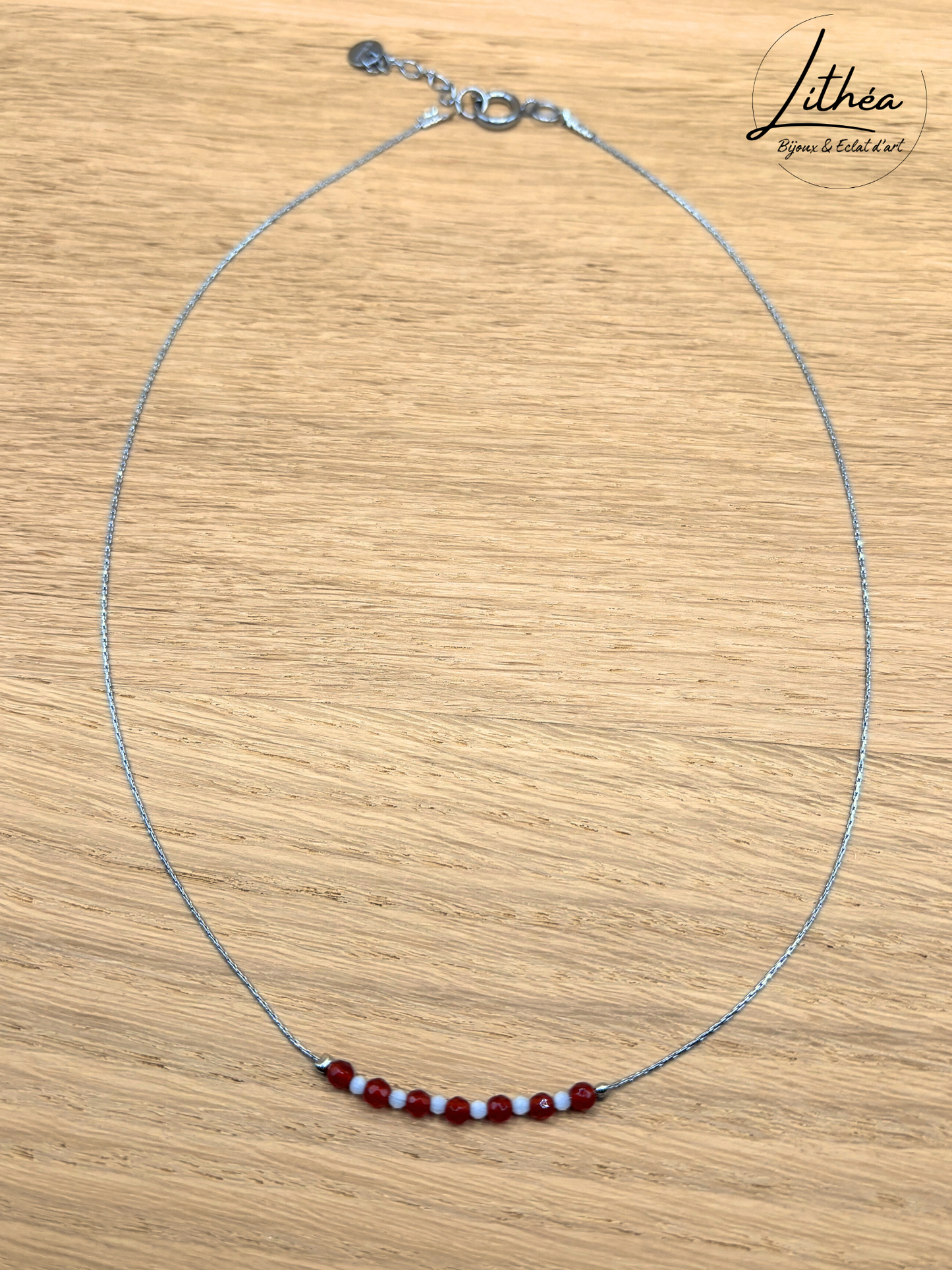 Collier Elisa Argenté