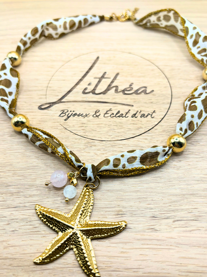 Collier Aphrodite Tacheté