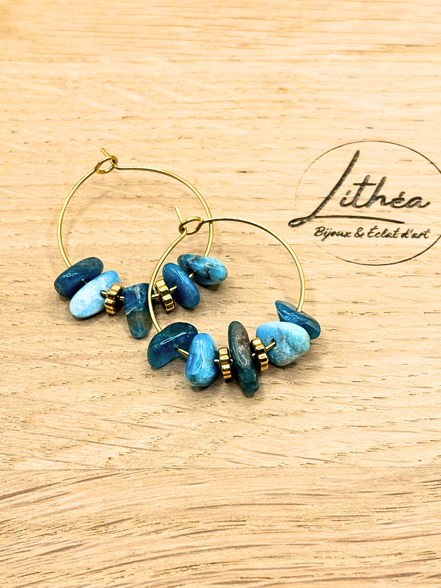 Boucles d'oreilles Lisa Doré