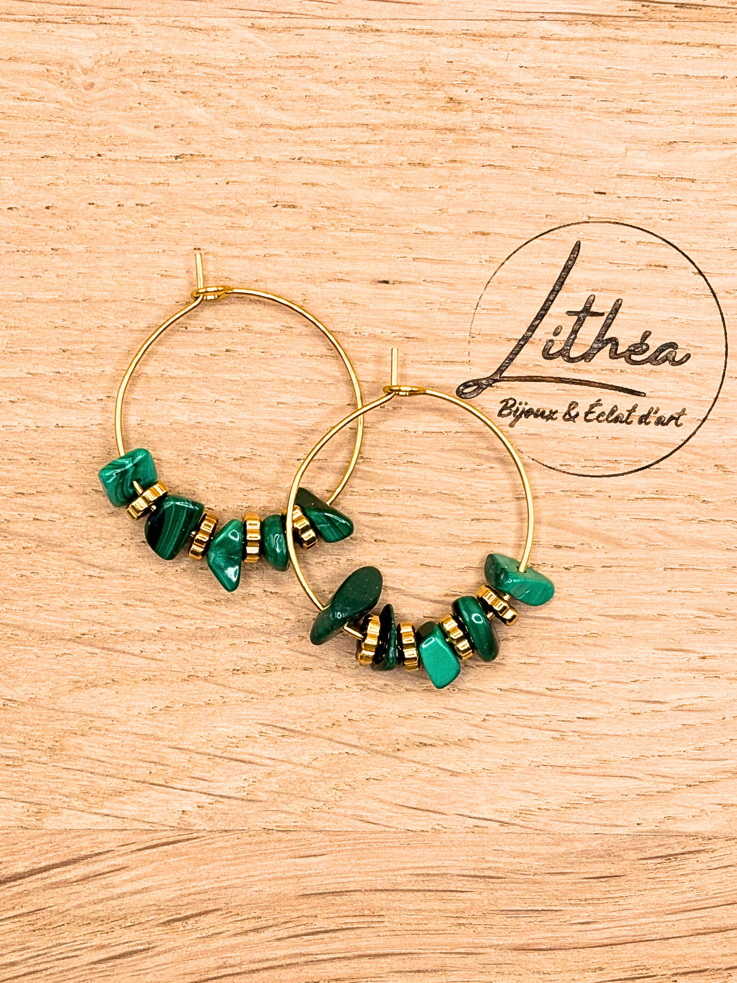 Boucles d'oreilles Lisa Doré