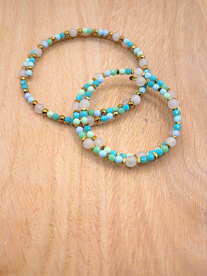 Bracelets Duo CELESTE Doré