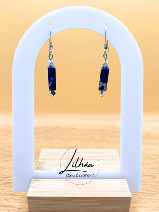 Boucles d'oreilles Héléna Argenté