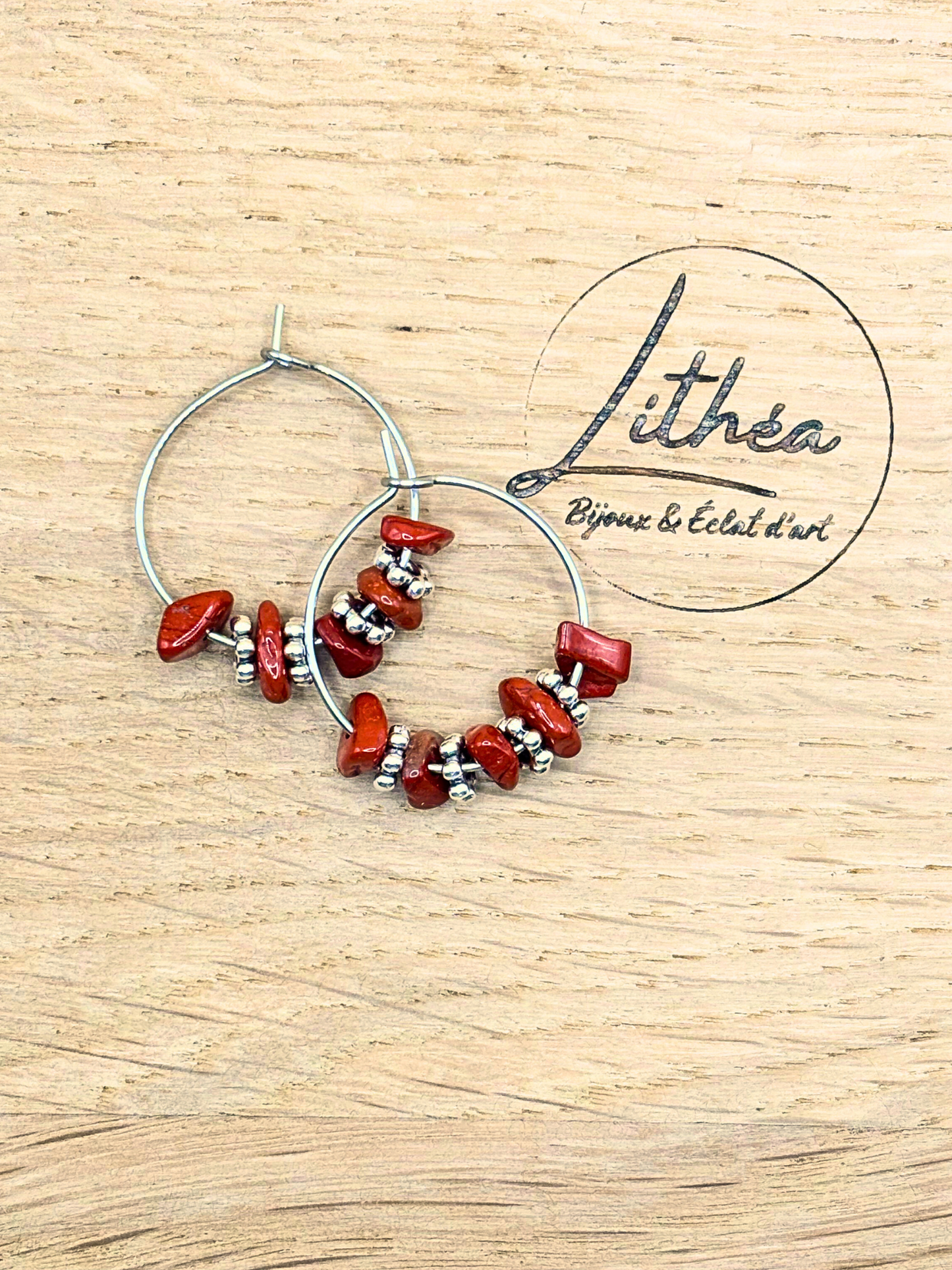 Boucles d'oreilles Lisa Argenté