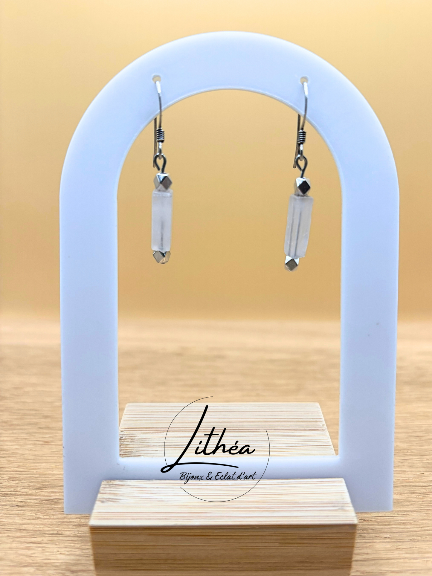 Boucles d'oreilles Héléna Argenté