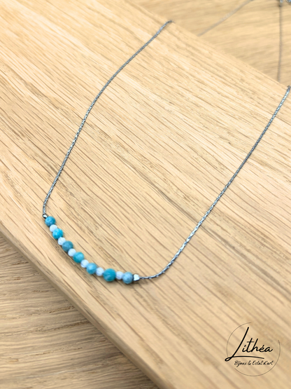 Collier Elisa Argenté