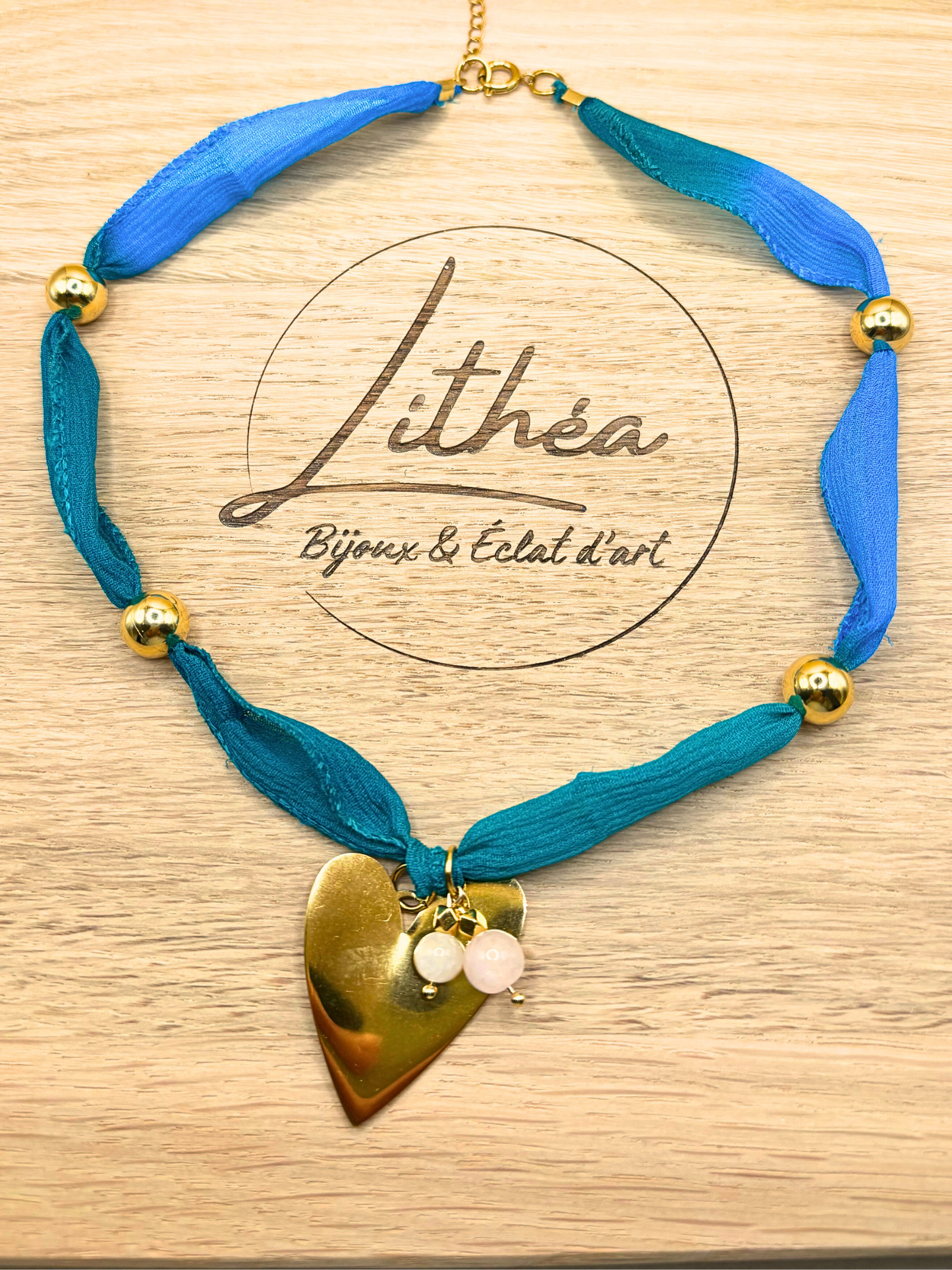 Collier Aphrodite Bleu Vert