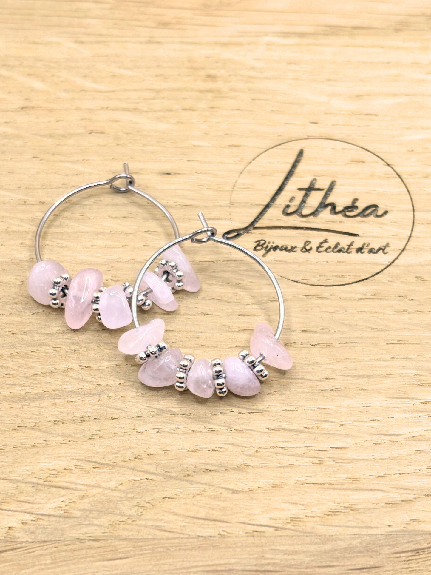 Boucles d'oreilles Lisa Argenté