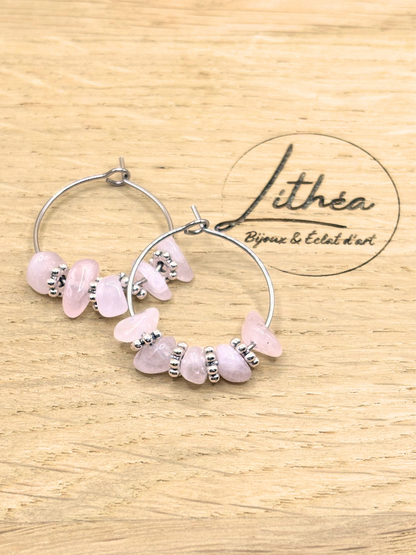 Boucles d'oreilles Lisa Argenté