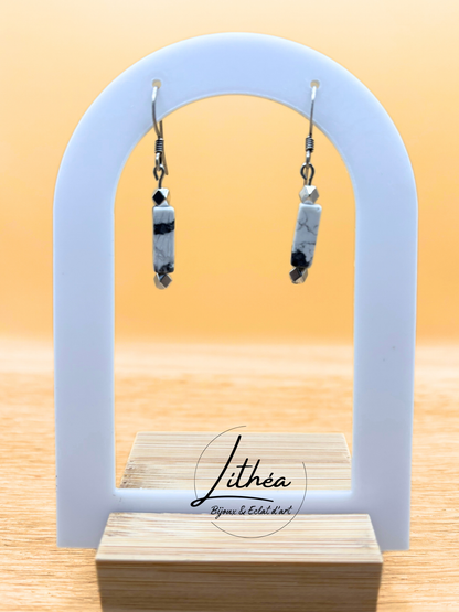 Boucles d'oreilles Héléna Argenté