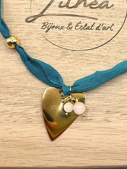 Collier Aphrodite Bleu Vert