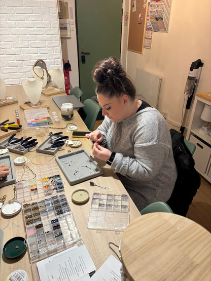 COMPLET - 28 juin 2026 - BRUNCH & Atelier Perles Naturelles