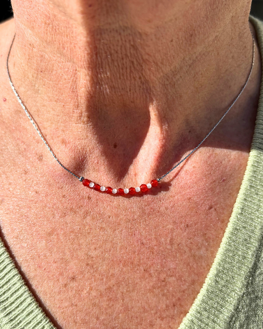Collier Elisa Argenté